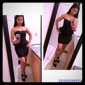 Body Central black mini dress